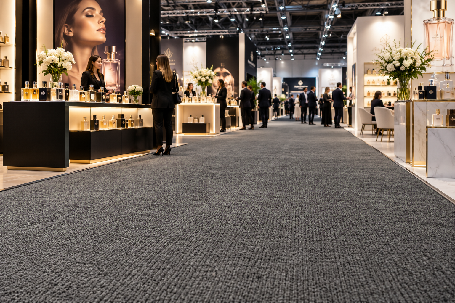 Luxury Perfume Fair Exhibition Aisle